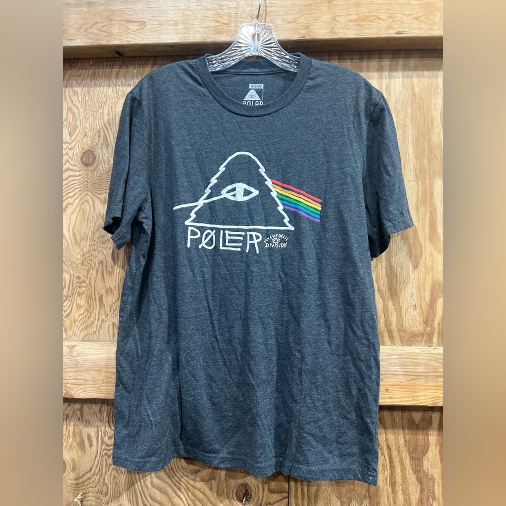 POLER Graphic Tee Psychedelic Division Shirt Medium